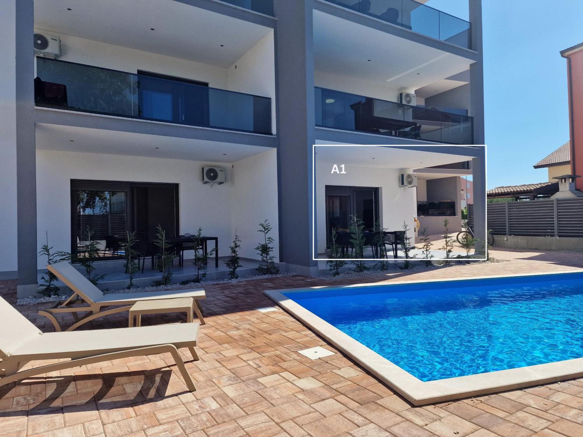 Apartments Okit Водице Экстерьер фото
